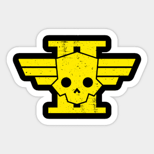 Helldivers Skull Sticker